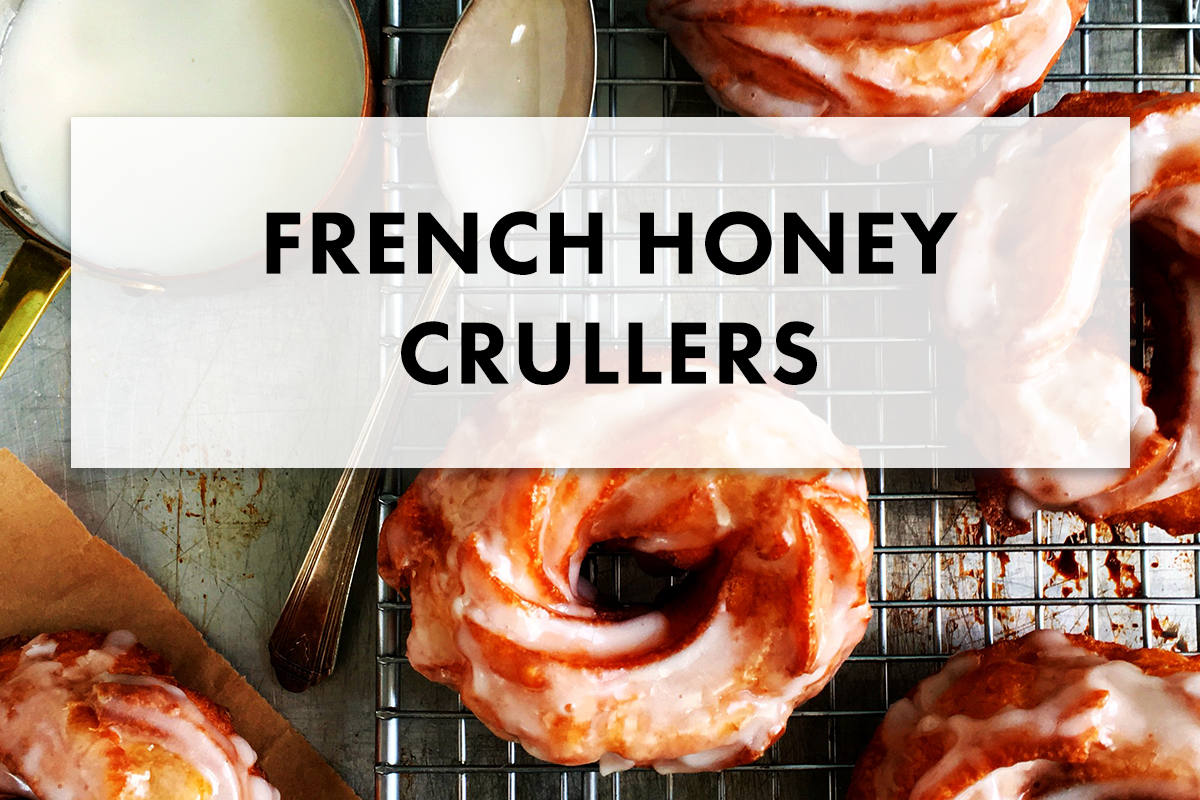 Homemade Honey Cruller Donuts