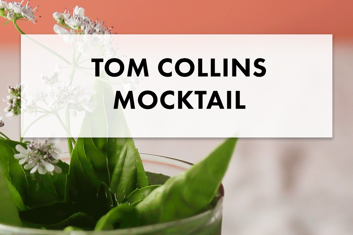 Alcohol-Free Version of a Tom Collins