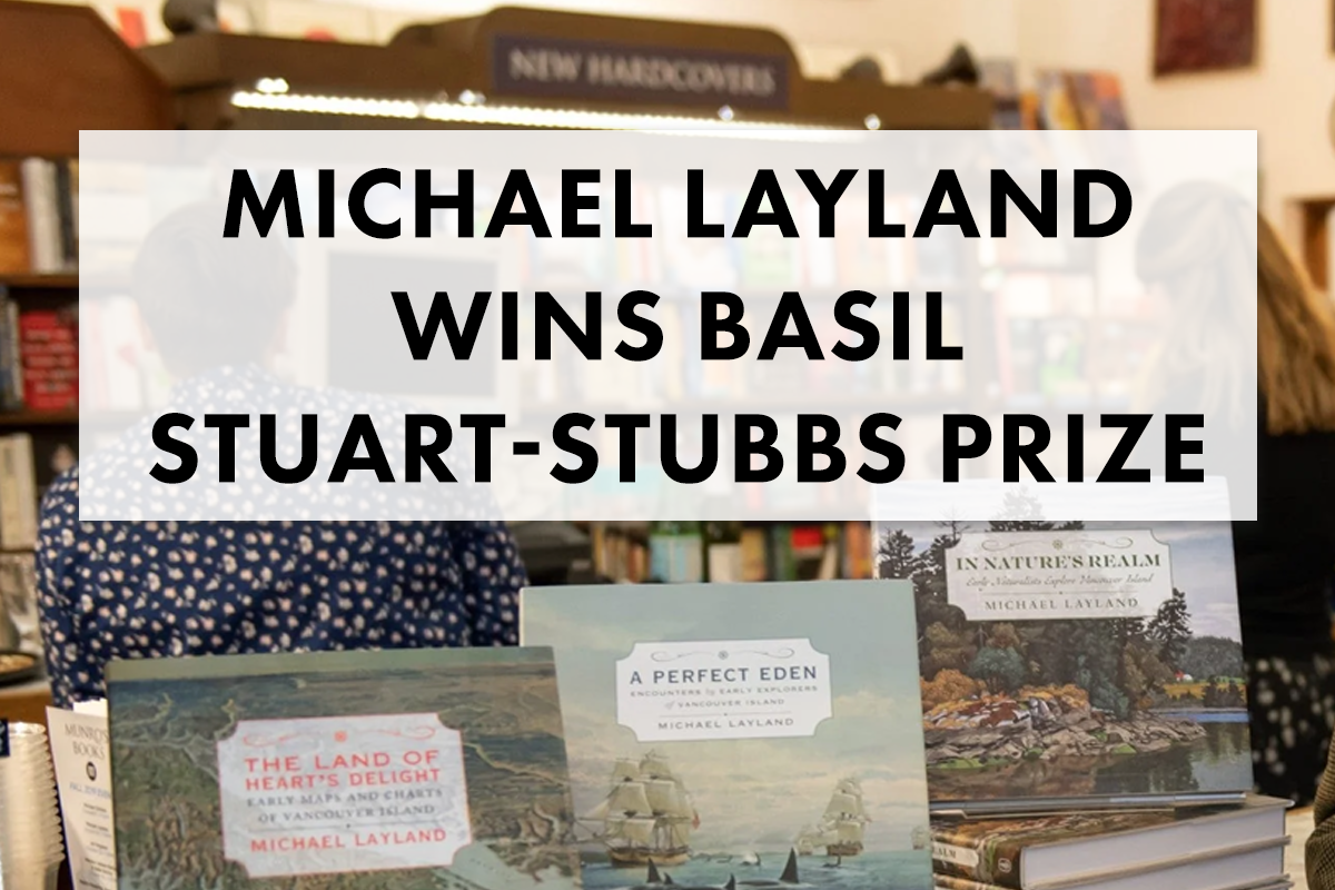 Michael Layland Wins Basil Stuart-Stubbs Prize for In Nature’s Realm