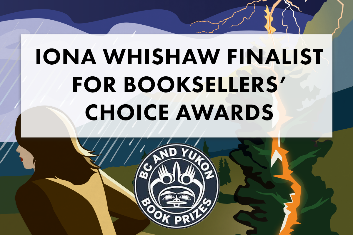 Iona Whishaw’s Lightning Strikes the Silence Nominated for 2025 BC & Yukon Book Prize