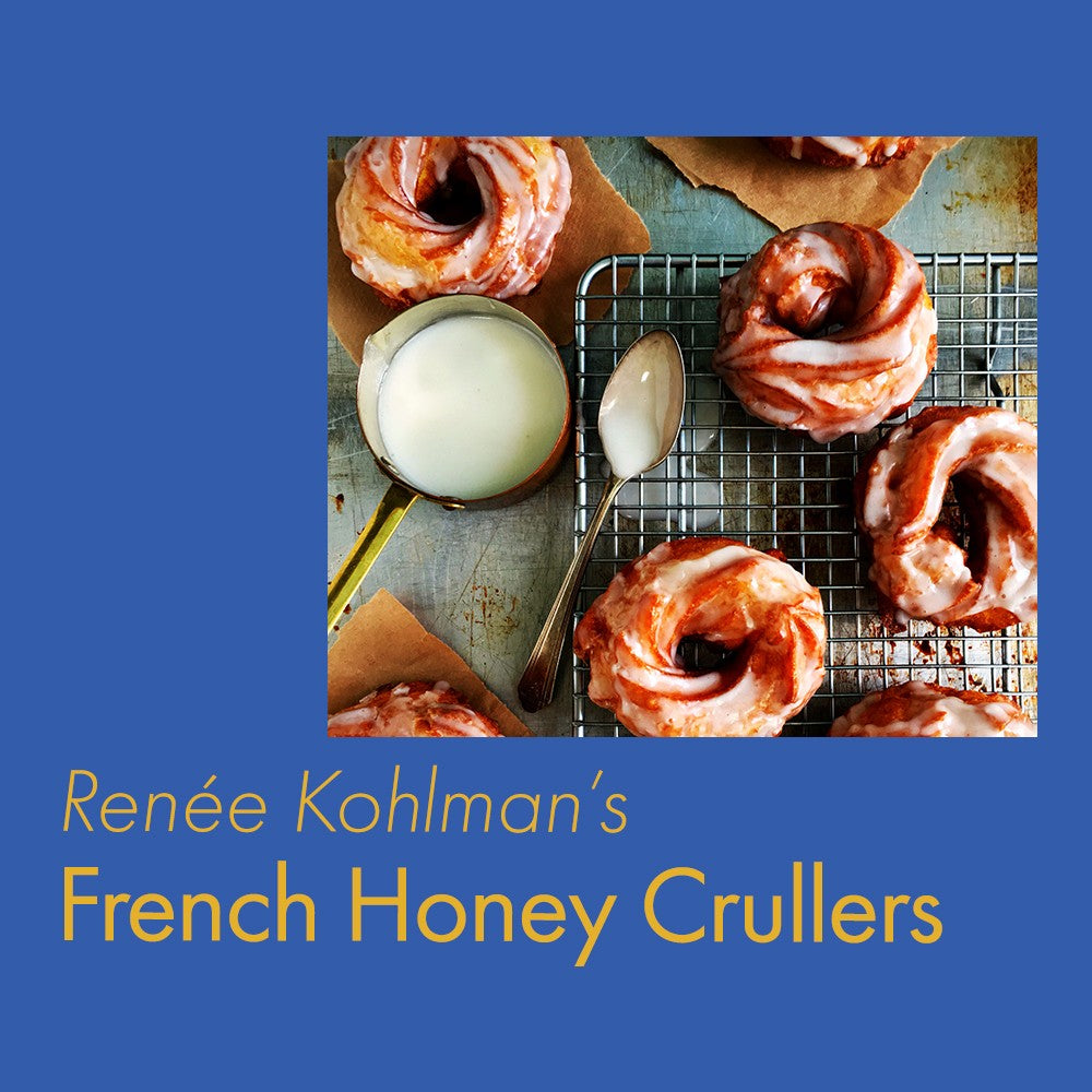 Homemade Honey Cruller Donuts