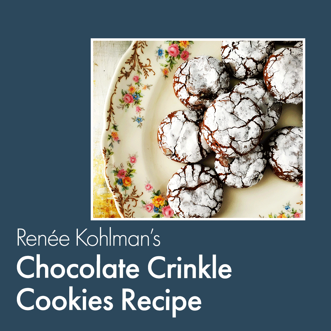 Chocolate Crinkle Cookies Recipe