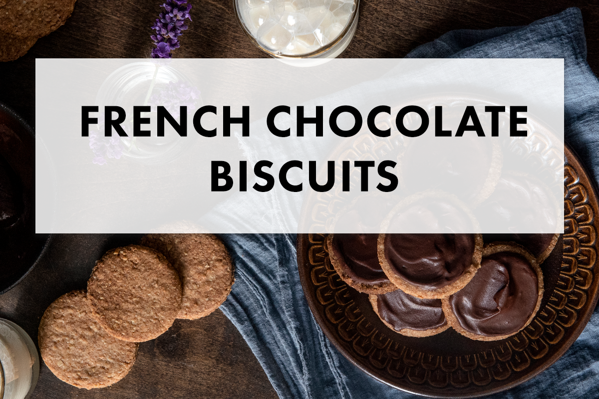French Chocolate Biscuits from Bisous & Brioche