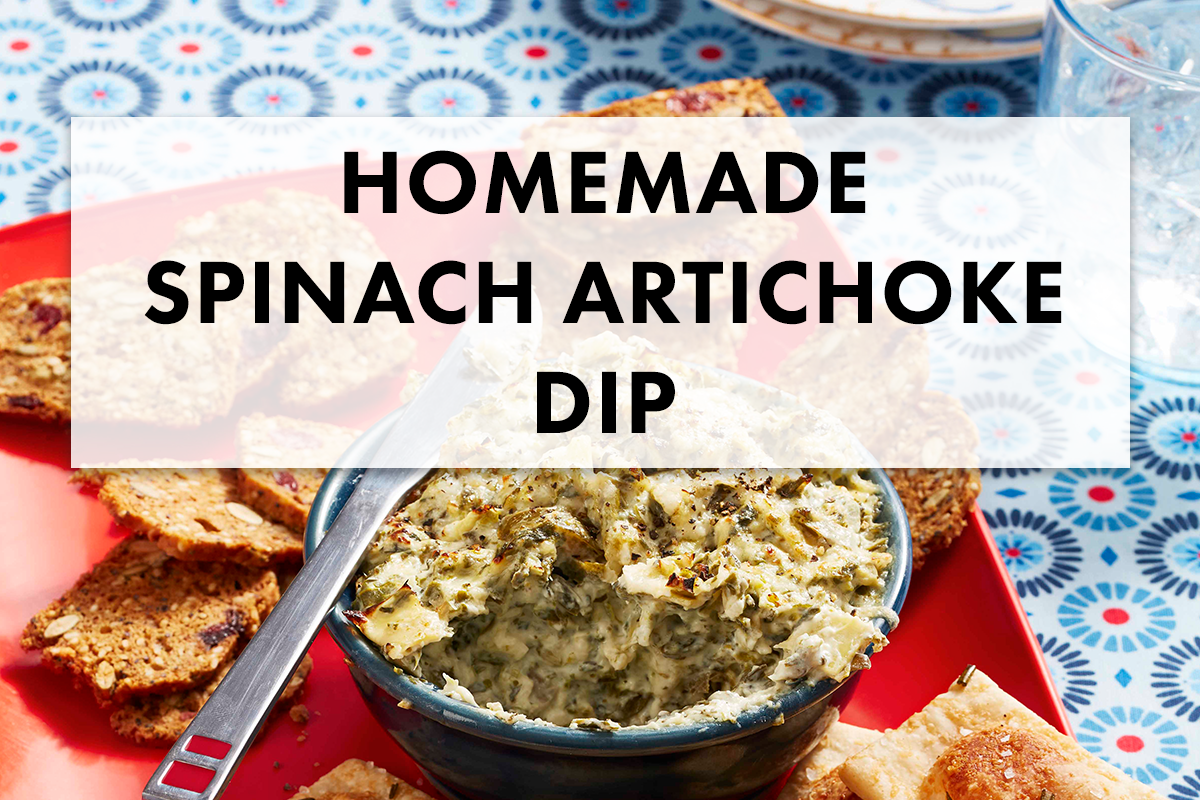 Creamy Homemade Spinach Artichoke Dip