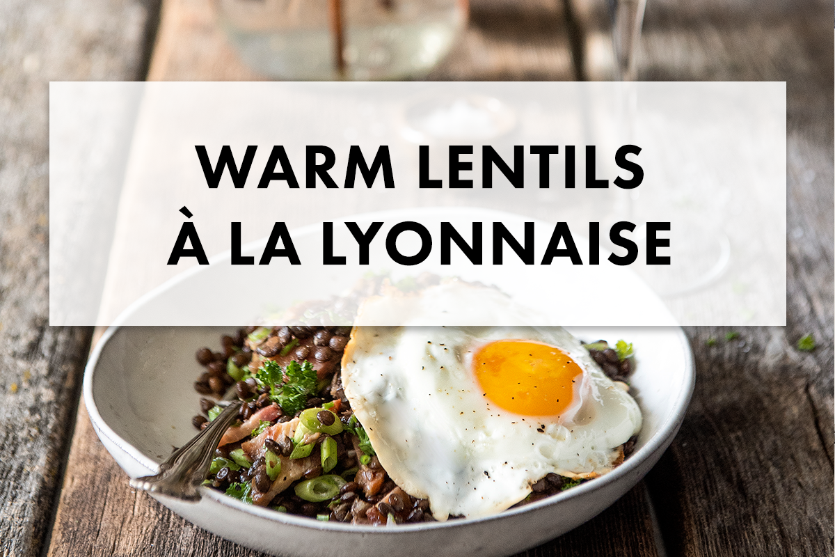 Simple Braised French Lentils: Lentil à la Lyonnaise Recipe