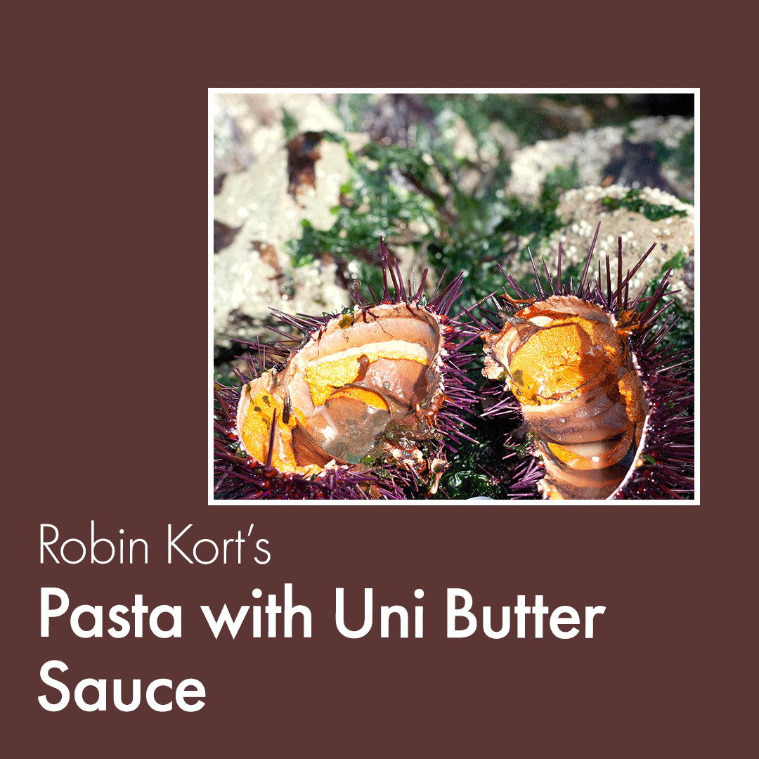 Velvety Pasta with Uni Butter Sauce