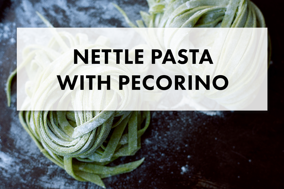 Nettle Pasta Recipe: How to Make Pasta with Nettles