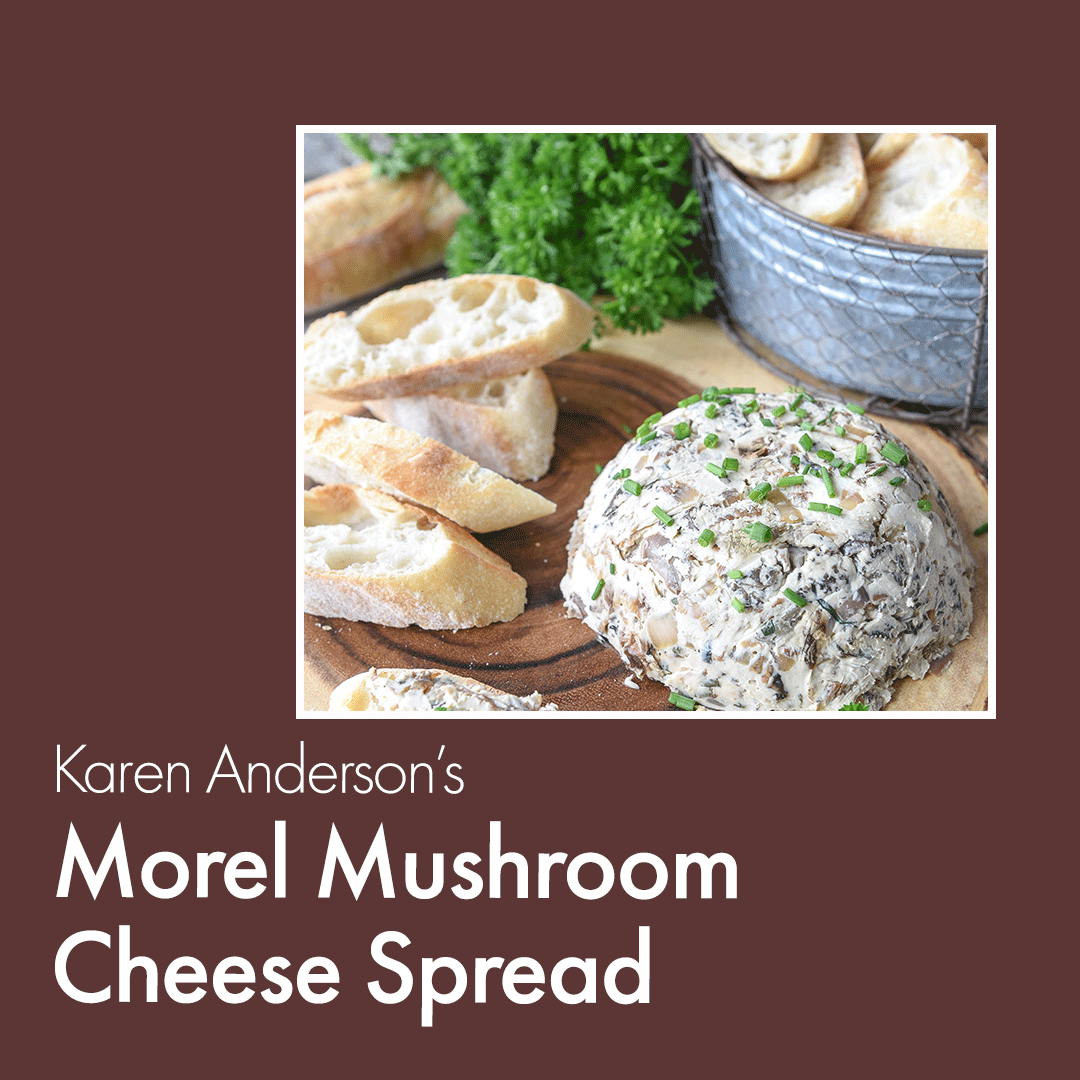 Taste the Wild: Morel Mushroom Cheese Spread Recipe