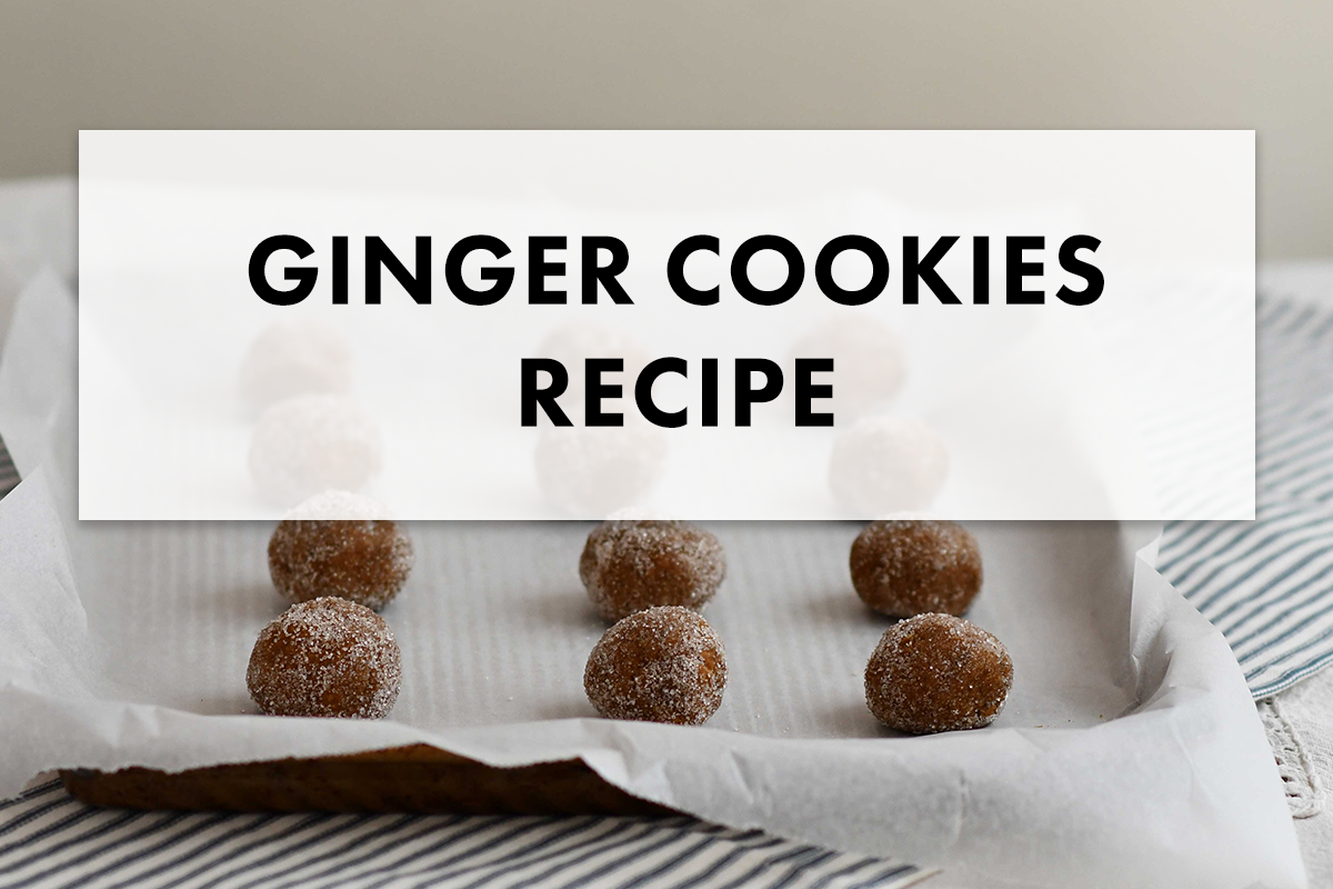 Festive Ginger Cookies from Fermenting Made Simple