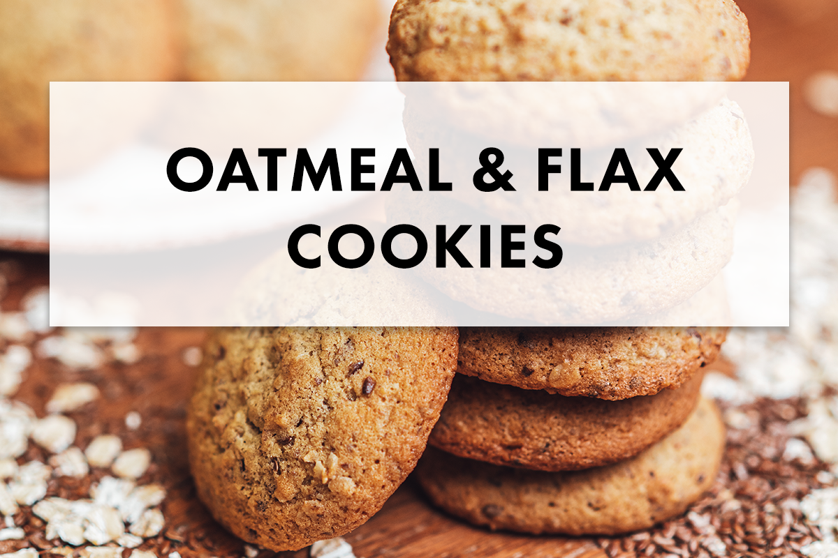 Flax and Oatmeal Cookies from Only in Saskatchewan