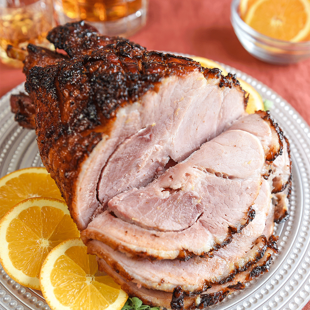 Impress Your Guests with a Bourbon-Glazed Ham