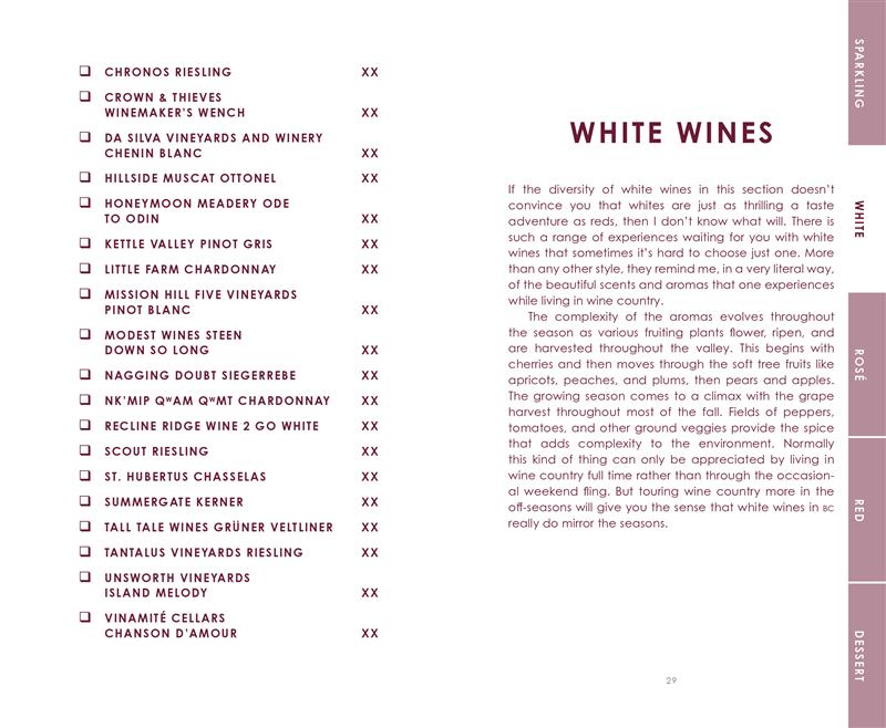 The Sipster's Pocket Guide to 50 Must-Try BC Wines: Volume 2